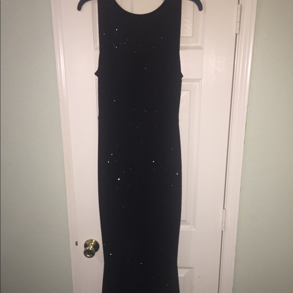 Windsor Black Sparkling Evening Gown